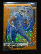 2024 Panini Prizm - Orange Disco Prizm #94 David Montgomery LIONS