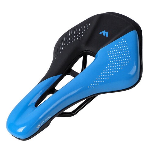 Bicycle Saddle Leather Soft Comfortable Seat MTB Mountain Road Bike Cycling Part - Picture 13 of 19