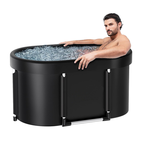 Athletes Ice Bath Tub Large Cold Plunge Tub Portable for Gym Outdoor Therapy NEW - Picture 6 of 9