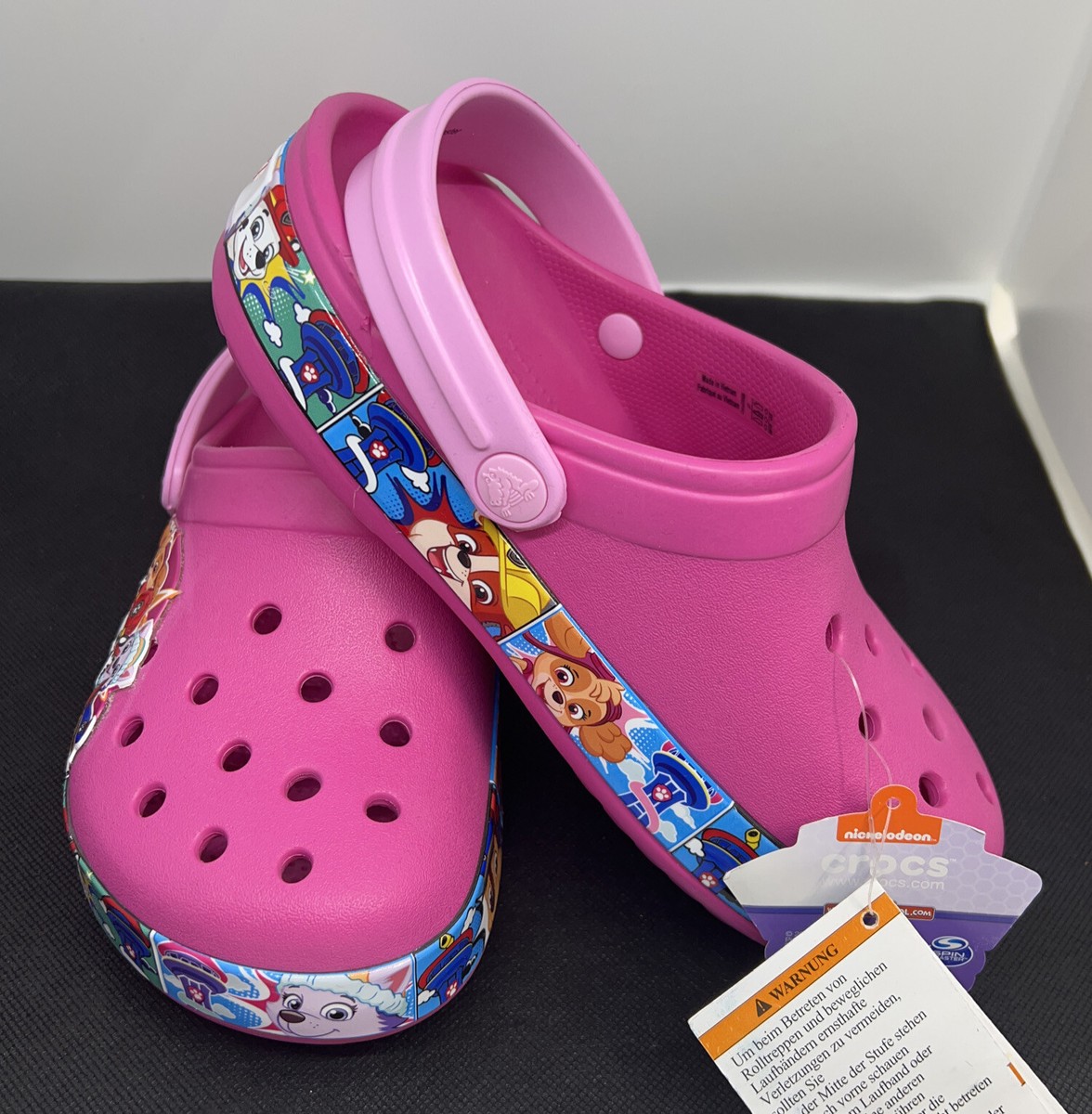 Paw patrol crocs size 9 sale
