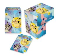 Ultra Pro - Full View Deck Box - Pokemon - Pikachu & Mimigma - Neu & Ovp!