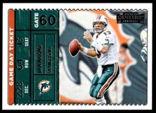 2022 Panini Contenders Game Day Ticket Dan Marino Pittsburgh Panthers #GDT-DMA