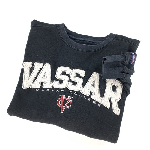 Vintage 90z Crewneck Vassar College Poughkeepsie N