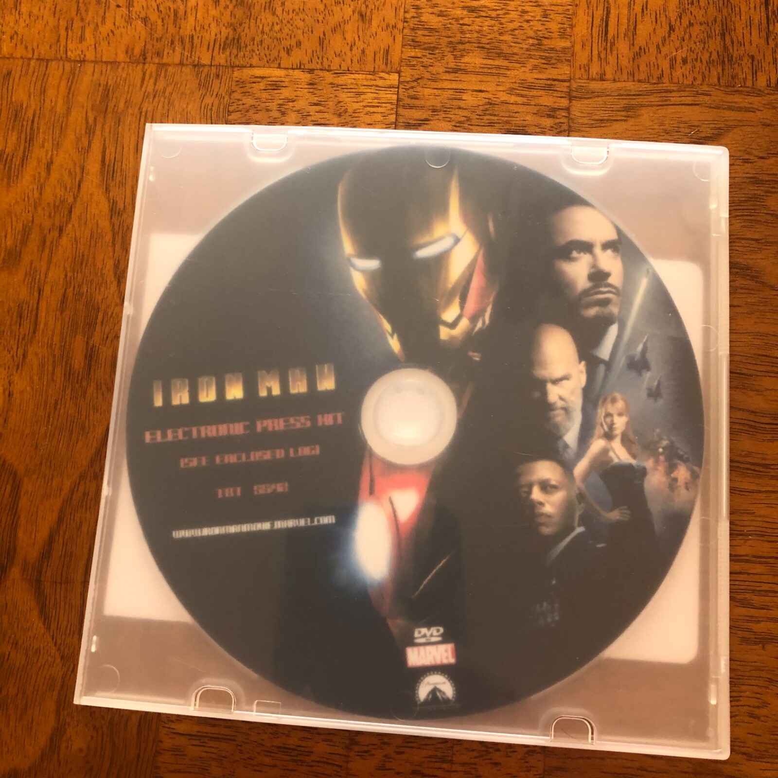 Iron Man Original DVD Mint/Unused PRESS KIT TRT: 55:42