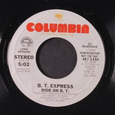 B.T. EXPRESS: ride on b.t. / short COLUMBIA 7" Single 45 RPM