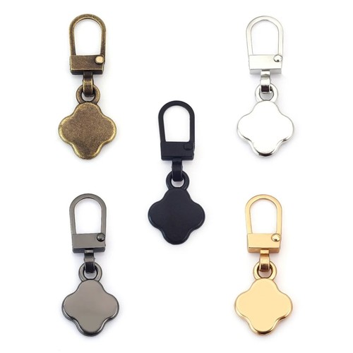 2 ciondoli per cerniera zip puller ciondolo di chiusura cerniera di ricambio - Foto 1 di 6