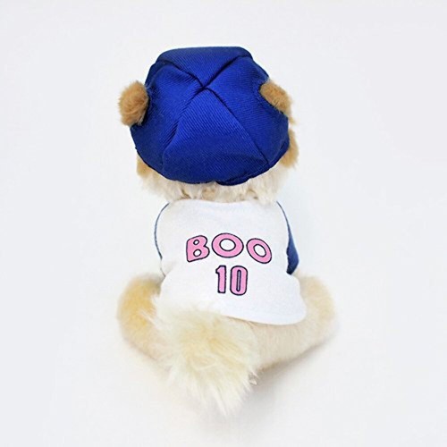 Peluche de peluche para perro de béisbol GUND Itty Bitty Boo #31, 5" H - Imagen 5 de 7