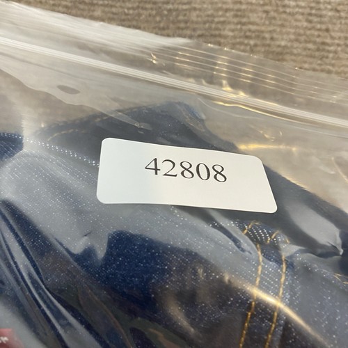 Pantalones de mezclilla Levis 501 para hombre talla 30x30 azul oscuro pierna recta botón mosca clásicos - Imagen 13 de 13