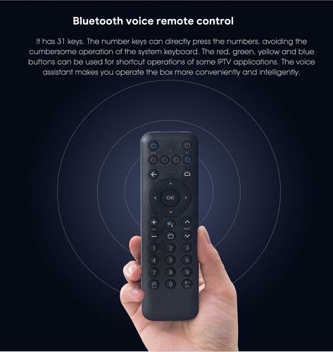 MECOOL KM7 SE ATV Android 11 TV Box 2G 32G S905Y4 WiFi BT5.1 AV1 HDR Set top Box - Picture 13 of 21