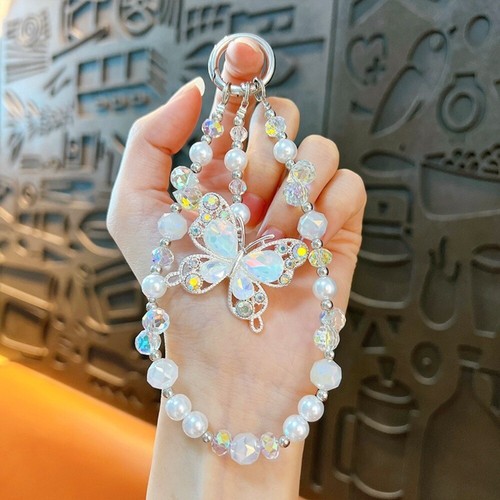 Tassel Bow Mobile Phone Lanyard Anti-lost Bag Charm New Bag Pendant Gift - Photo 6 sur 11