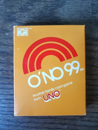 Vintage 1980 O’NO 99 Card Game Complete w/ Instructions and Tokens - Picture 3 of 6