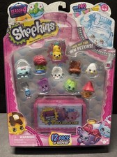 Shopkins Season 4 12 Pack Stack display Case 1 Perkin