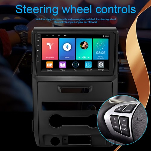8G+128G FOR FORD F150 2009-2014 F-150 CARPLAY ANDROID 13 CAR STEREO GPS RADIO FM - 第 5/13 張圖片