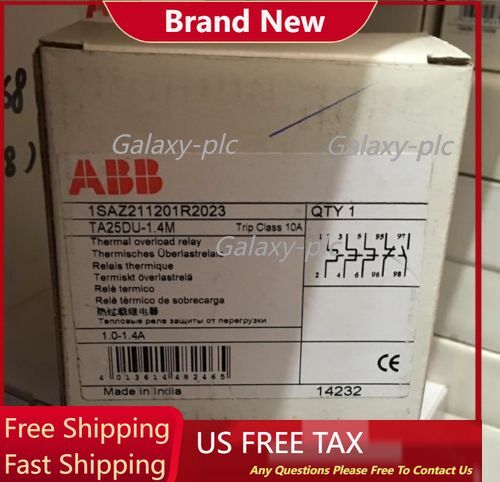 1PC New For ABB TA25DU-1.4M Thermal Overload Relay free shipping - Picture 1 of 3