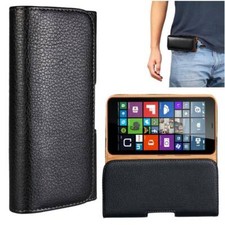 For Blackview BV8800 Ultimate Leather Belt Clip Pouch Holster Phone Case Cover