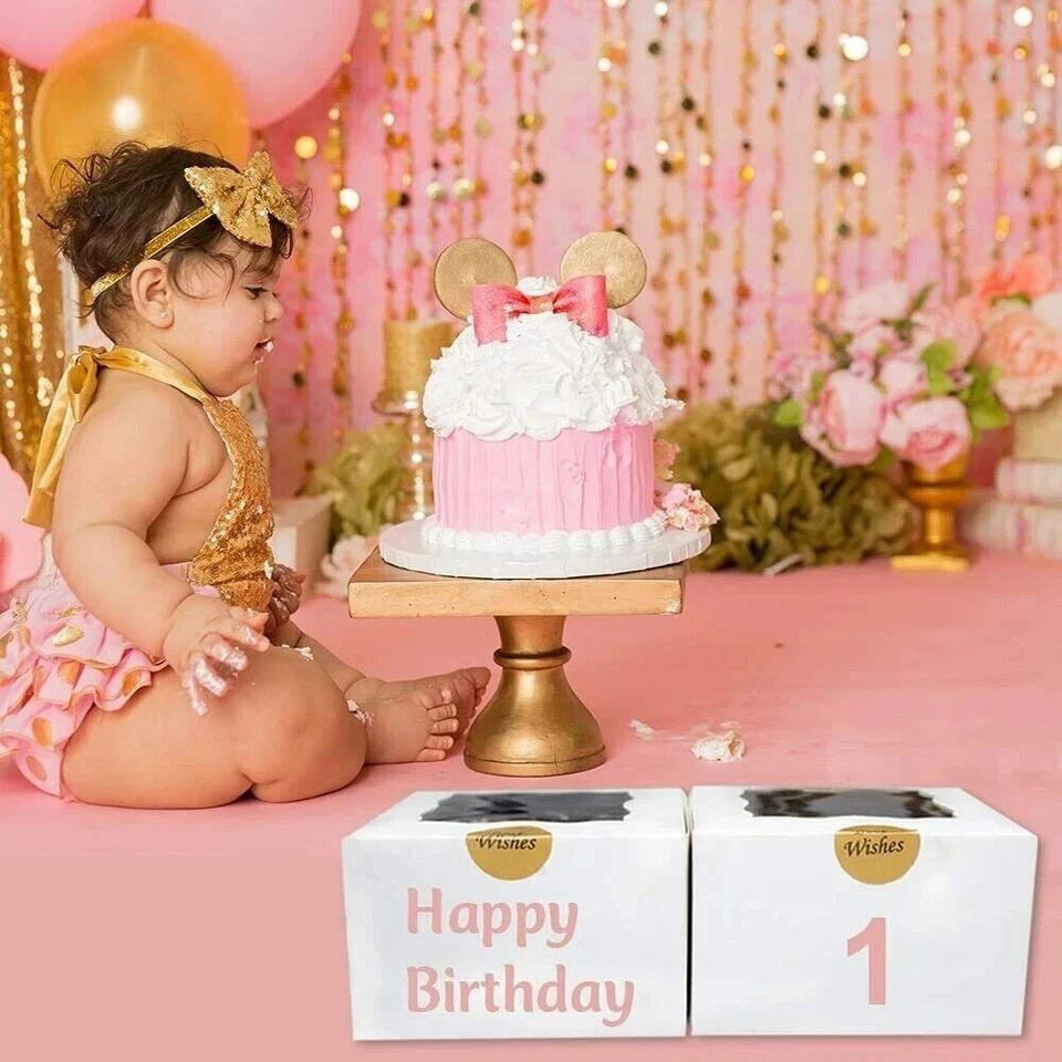 Caixa de cupcake branca 10,25,50, 6" x 6" x 2,5 caixa de casamento para cupcake de aniversário padaria - Imagem 4 de 4