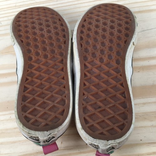 Vans Loafer Child 12 Multicolor Missy Rainbow Checkered Slip On Casual 500714 - Picture 11 of 15