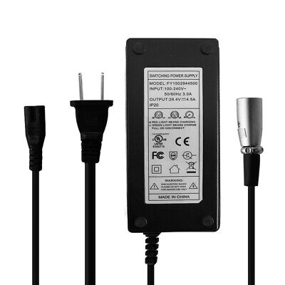QUALITY LI ION BATTERY CHARGER FOR 24V Electric Scooter Bike Hoverboard Mobility eBay