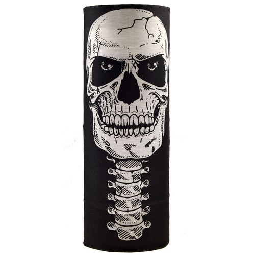 Halloween Skull Face Mask Balaclava Tube Bandana Cover Snood Neck Gaiter Scarf - Picture 16 of 21