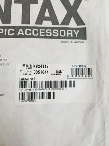 Pentax KW2411S Forcep - Nuevo/FABRICANTE DE EQUIPOS ORIGINALES - Imagen 6 de 6
