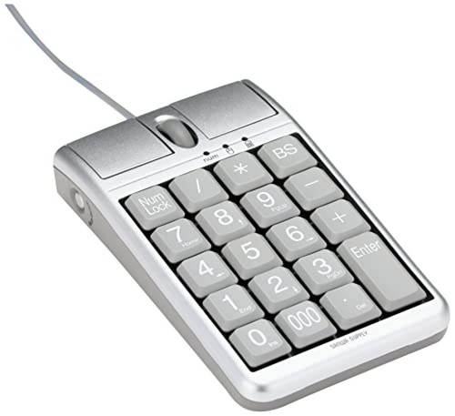 Sanwa Numeric Keypad Mouse NT-MA1 White Tenkey Pad Sanwa Supply Brand New Japan - Picture 9 of 24