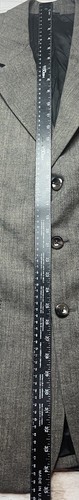 Banana Republic Italian Blazer 40L Brown Wool Blend Sport Coat Blazer - Picture 5 of 9