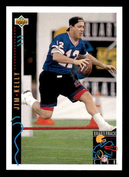 1992 Upper Deck #G21 Jim Kelly Gold Buffalo Bills