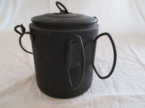 Reproduction Decorative Coffee Pot Tin Rustic Farmhouse. Made In In India. - Picture 4 of 14
