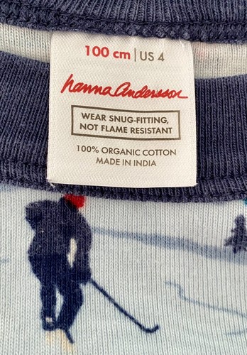 Kids Winter/Christmas Bundle Size 4 Hanna Andersson Sweater & Pj Top, HolidayTee - Picture 8 of 15