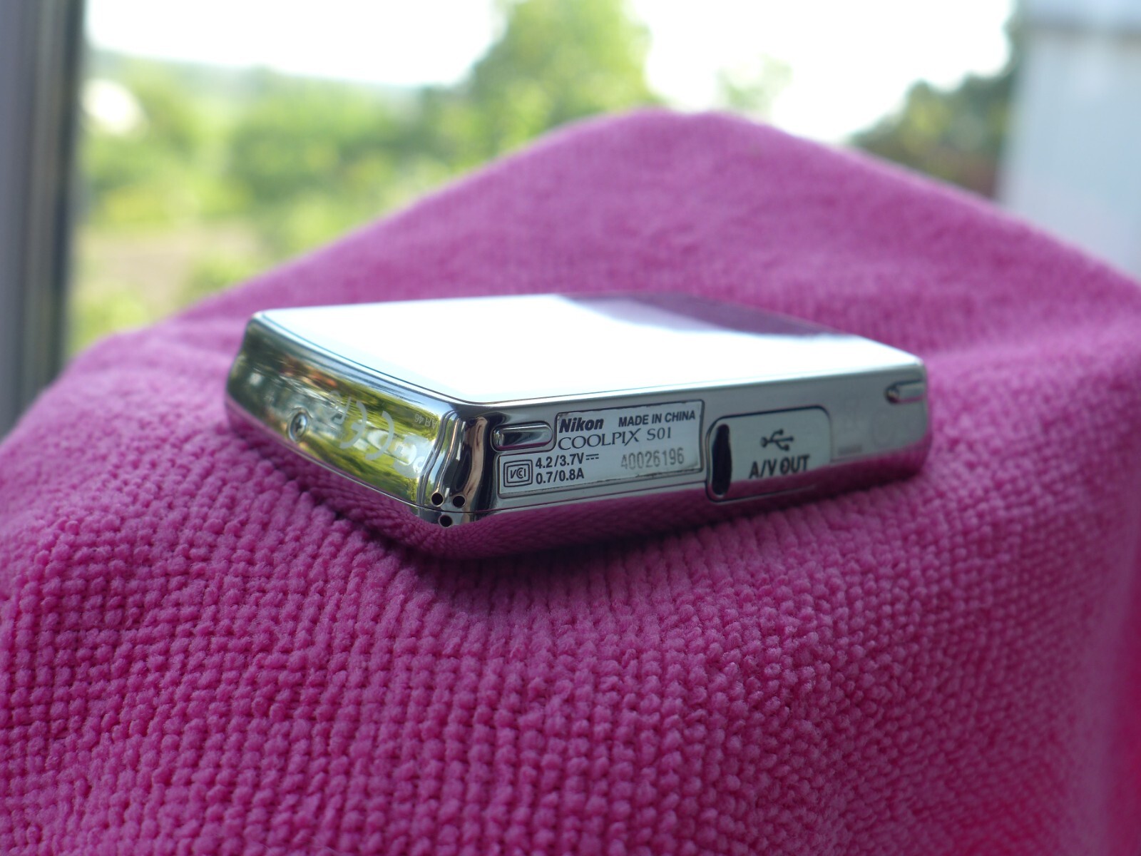 Nikon COOLPIX S01 10.1MP Digital Camera - Mirror silver for sale