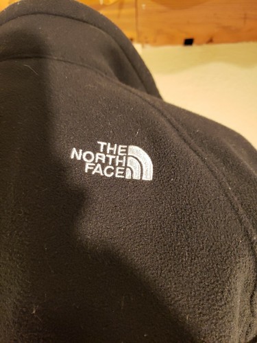 Womens North Face Black Jacket Full Zip Fleese Pockets Drawstring S - Picture 5 of 7