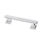 12 Pack Brainerd 3-3/4” C to C Classic Footed Pull In Chrome (4.8” Overall)