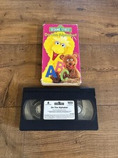 Sesame Street - Do the Alphabet VHS 1996 Big Bird Jim Henson Children’s Movie