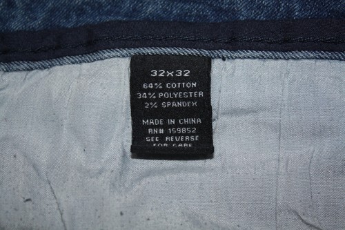 Jackson & Driggs Distressed Skinny Jeans Sz 32X32 (meas 34x31) Medium Wash - Picture 7 of 7
