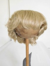 Dollspart Doll Wig Short Curly Blonde w/ Bangs Size 9 Kanekalon