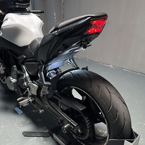 For 2017-2025 Kawasaki Ninja 650 Z650 Tail Tidy License Plate Holder Adjustable - Picture 23 of 24