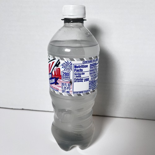 NEW MTN DEW FREEDOM FUSION LEMONADE AND PEACH FLAVOR SODA 2 - 20 FLOZ BOTTLES - Picture 3 of 9