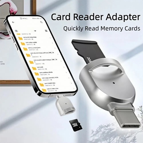 OTG TF Card Adapter TypeC Memory Expander SD Card Storage Adapter Memory Cards