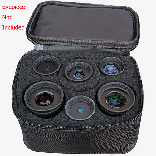 Bolsas de almacenamiento para oculares telescópicos estuche portátil anti-caída para oculares de 1,25""/2"" - Imagen 1 de 7