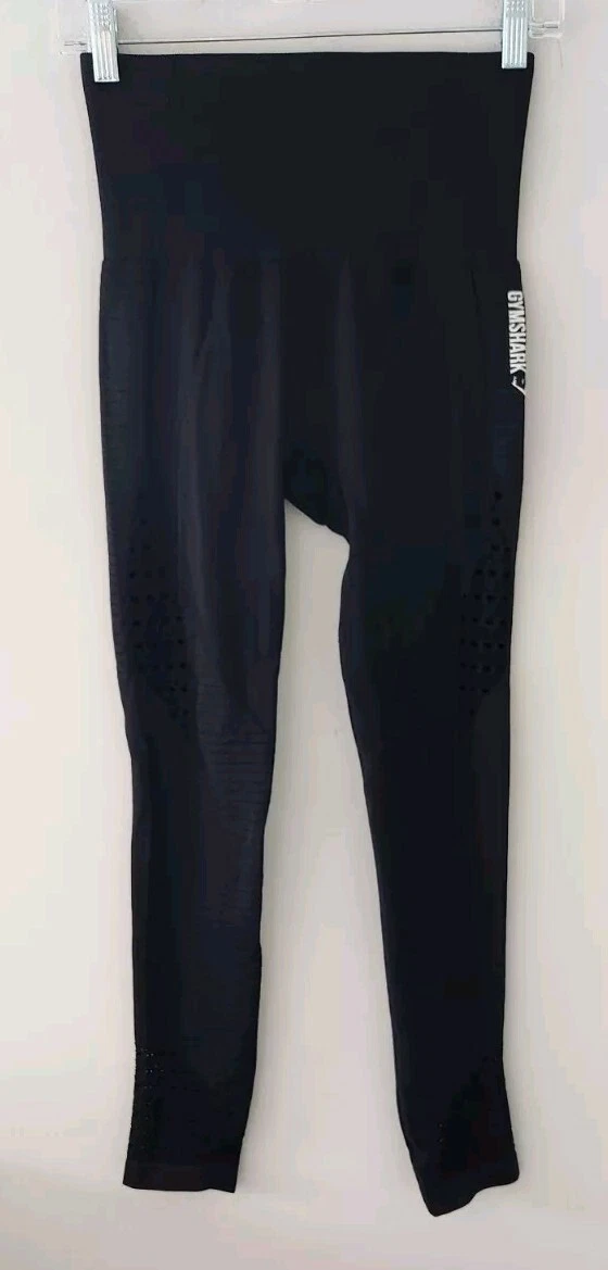 gymshark just add energy seamless high rise perforated leggings