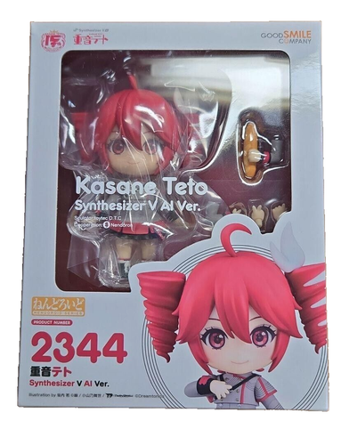 voicebank Kasane Teto Synthesizer V AI 3,9 Zoll Figur Nendoroid GSC Neu - Bild 1 von 3
