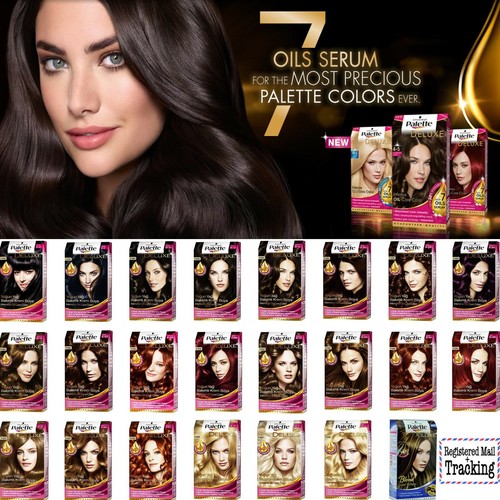 SCHWARZKOPF PALETTE DELUXE HAIR COLOR DYE 24 DIFFERENT SHADES, CHOOSE - Picture 1 of 26