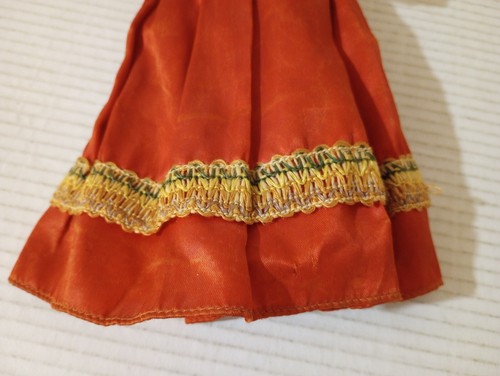 12" Antique 1930s Mid-century Czechoslovakian Dress Nations Doll Damaged - Picture 10 of 19