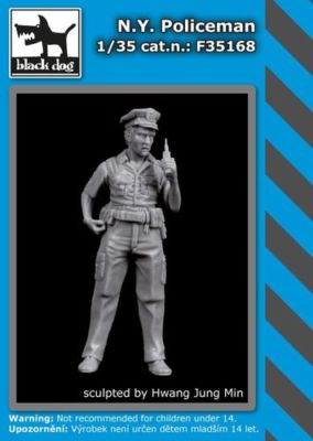 BLACK DOG N.Y. POLIZIST #2 F35168