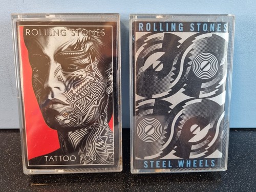 The Rolling Stones: Steel Wheels & Tattoo You Cassette Tapes 1981 CBS VGC - Picture 3 of 15
