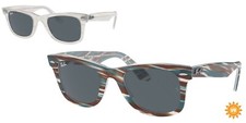 Ray - Ban Sunglasses RB2140 WAYFARER  1407R5 Grey blue Retail Price $295