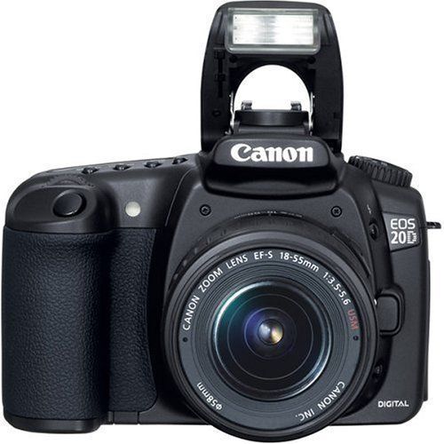 Canon EOS 20D 8.2MP Digital SLR Camera - Black (Kit w/ EF-S 18