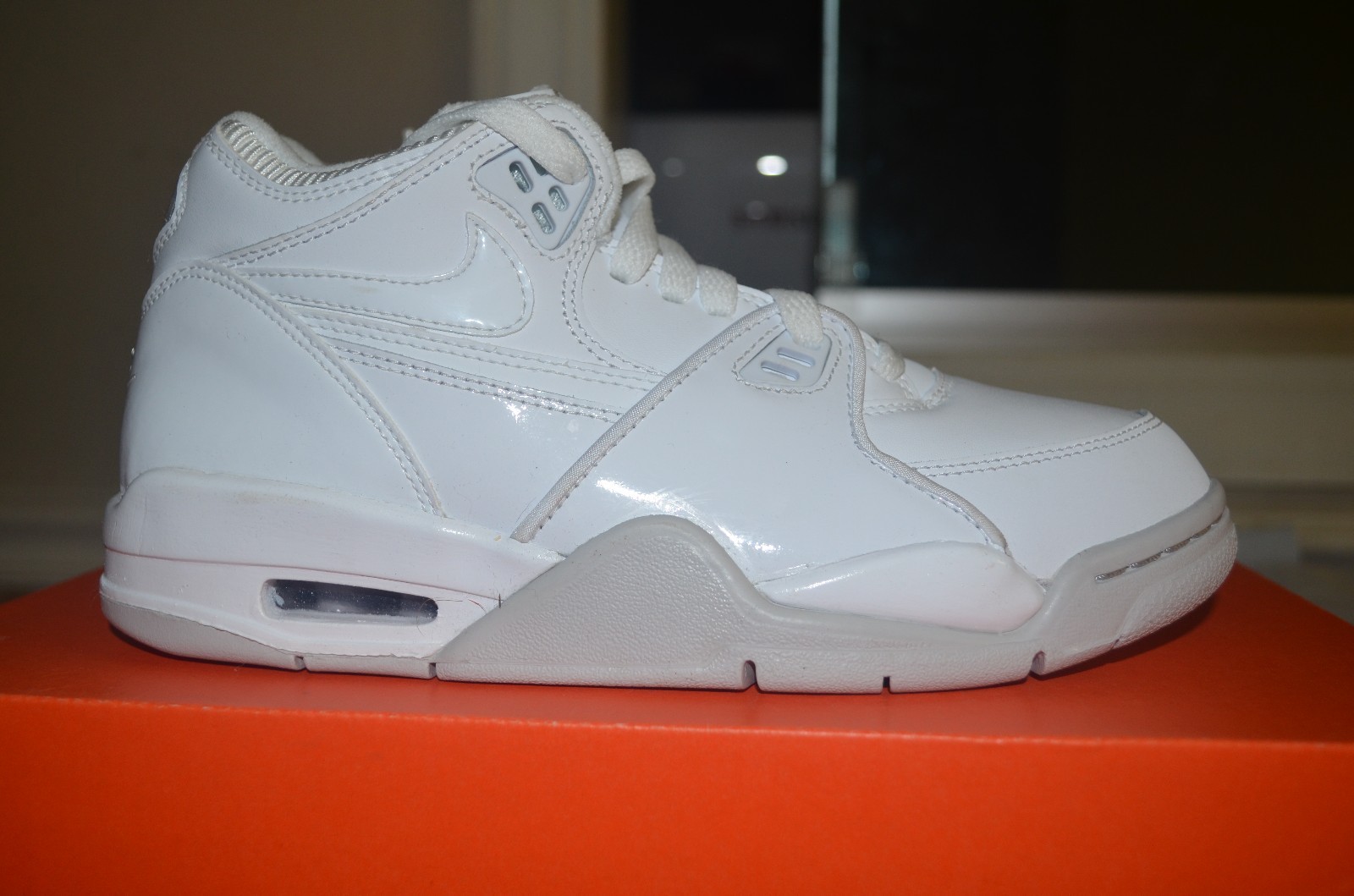 Nike Air Flight '89 GS White Neutral Grey Comfortable Nike Air Flight '89 GS White Neutral Grey Comfortable