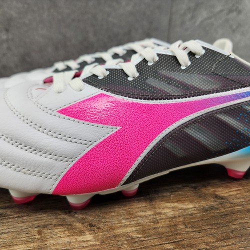 Botines de fútbol blancos Diadora Brasil Elite Veloce GR Italia LPX talla 10,5 para hombre $320 - Imagen 7 de 10