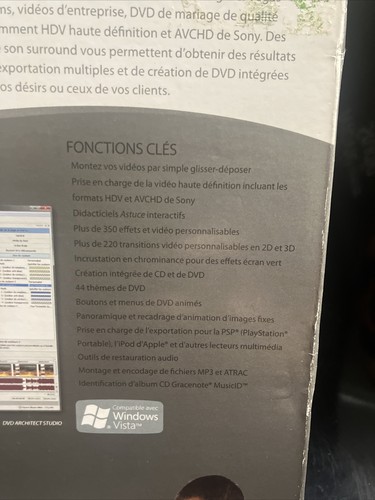 Logiciel Vegas Movie Studio 8.0 Premium Windows Vista Fr - Photo 4/12